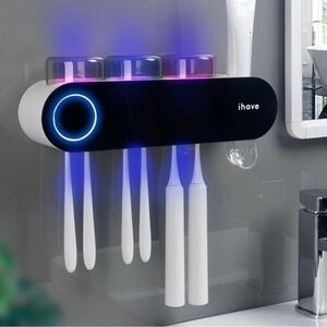 iHave Toothbrush Sanitizer and Holder with LED Light